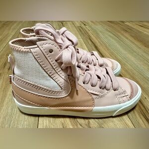 Women’s Nike Blazer '77 Jumbo Mid Shoes Pink Oxford W Size 8 DQ1471-100 EUC